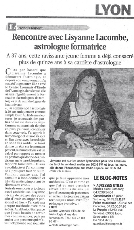 Le Progrès Janvier 2005